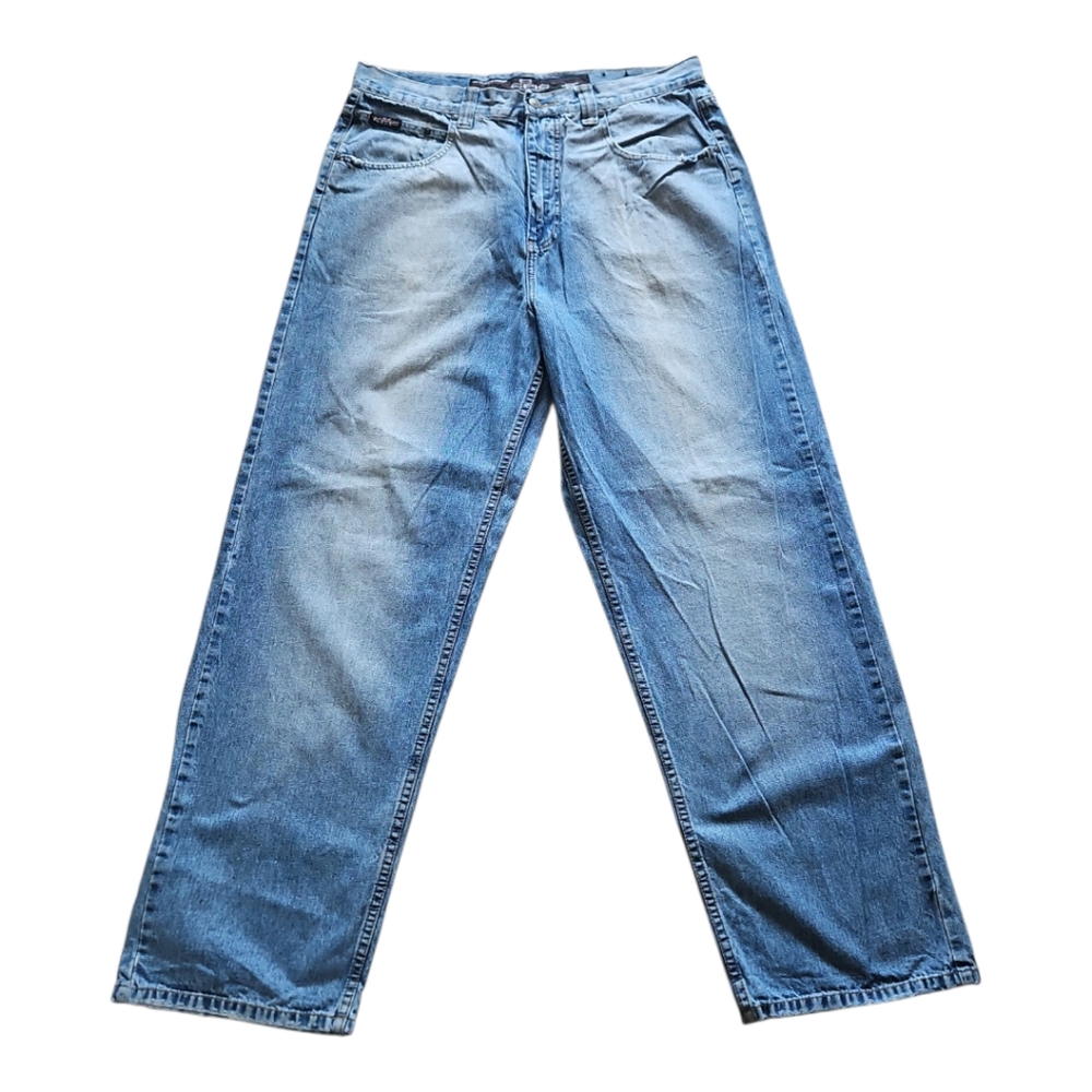 E3 EPIC Engineered Eurodnm Jeans. Vintage Y2K Baggy Loose Fit. Mens 36/32
